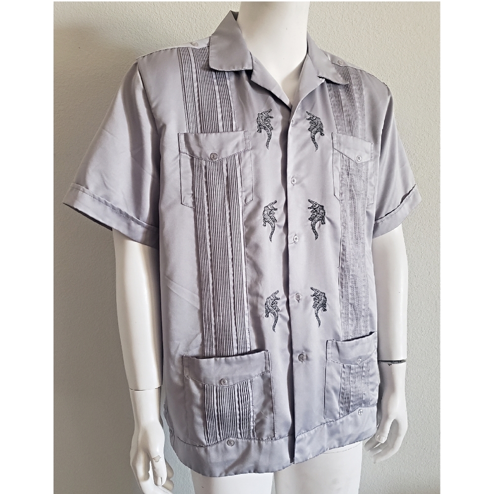 Yucabera Satin Buttonup Shirt